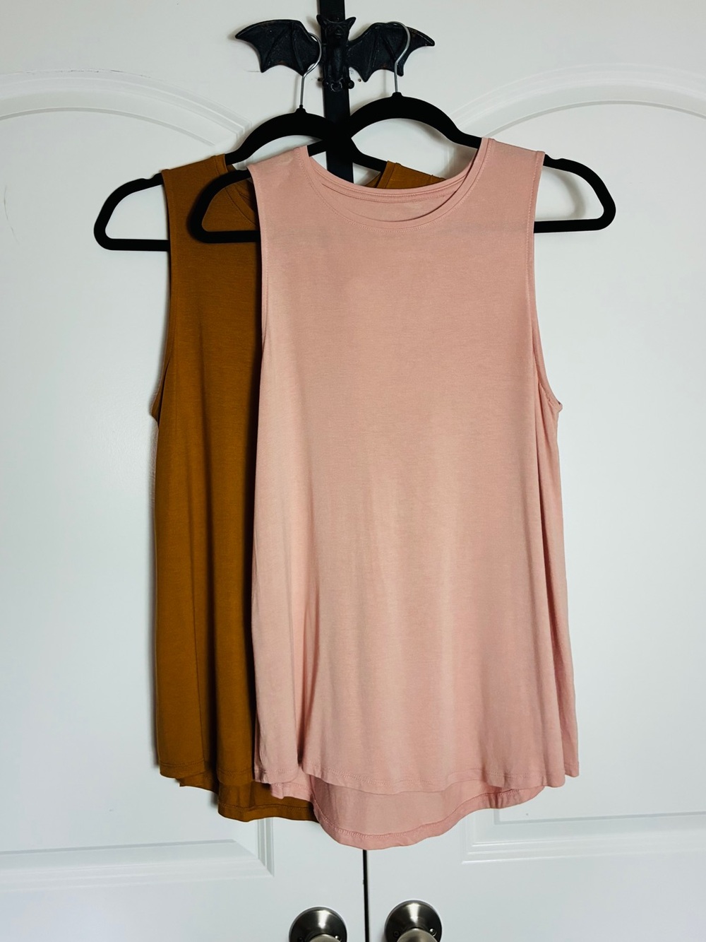 Cottagecore Tank Top Set Super Soft Fall Colors & Stretchy, Great Layering M